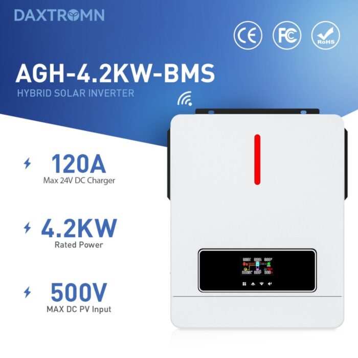 Inversor Solar H&iacute;brido 4.2kW / Monitoreo Wi-Fi - Imagen 2