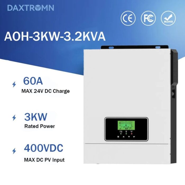 Inversor Solar H&iacute;brido 3.0kW / Monitoreo Wi-Fi - Imagen 2