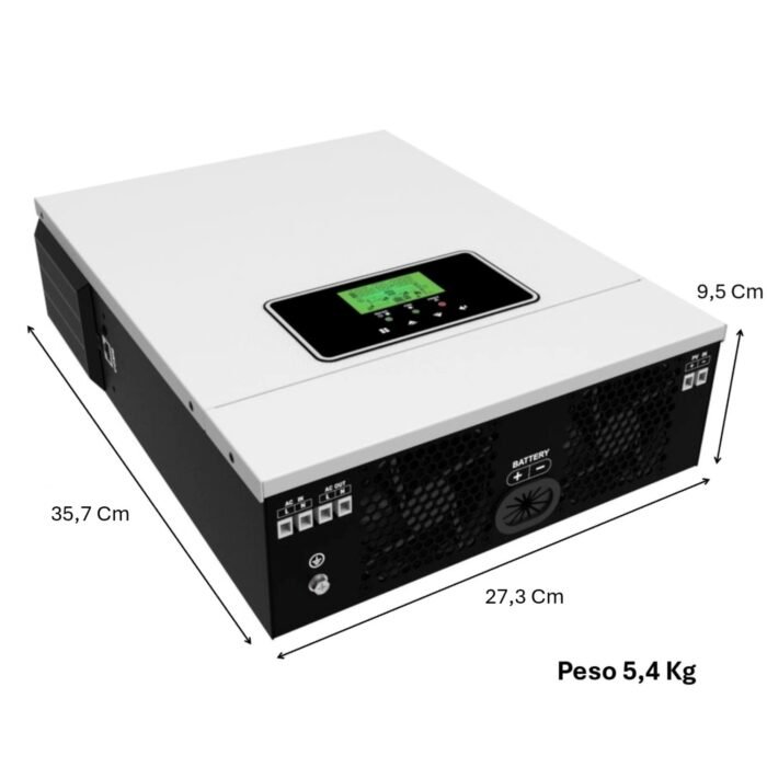Inversor Solar Híbrido 3.0kW / Monitoreo Wi-Fi - Imagen 2