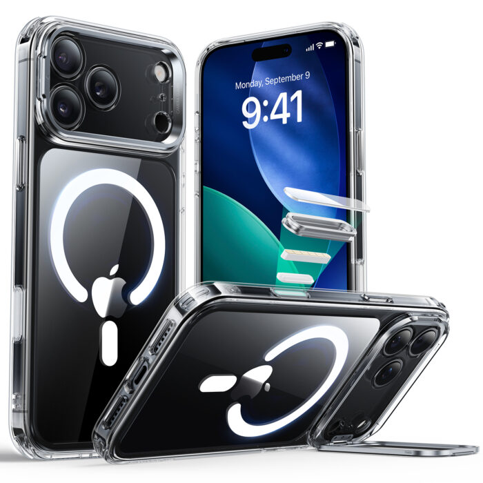 Para iPhone 17 Pro Max - Carcasa Magsafe Con Soporte - Imagen 2