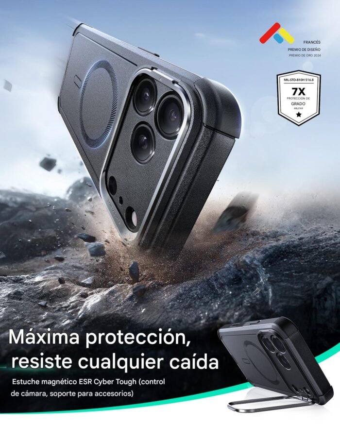 Para iPhone 17 Pro - Carcasa Magsafe Resistente - Imagen 2