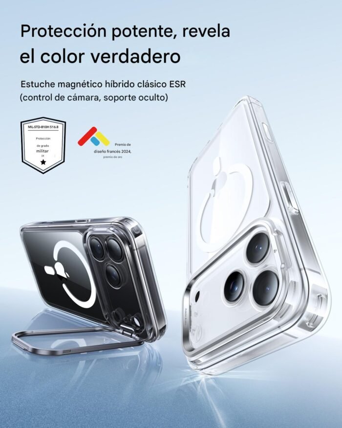 Para iPhone 17 Pro - Carcasa Magsafe Con Soporte - Imagen 2
