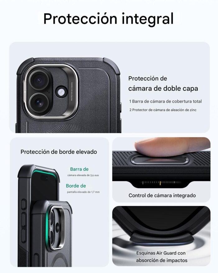 Para iPhone 17 - Carcasa Magsafe Resistente - Imagen 3