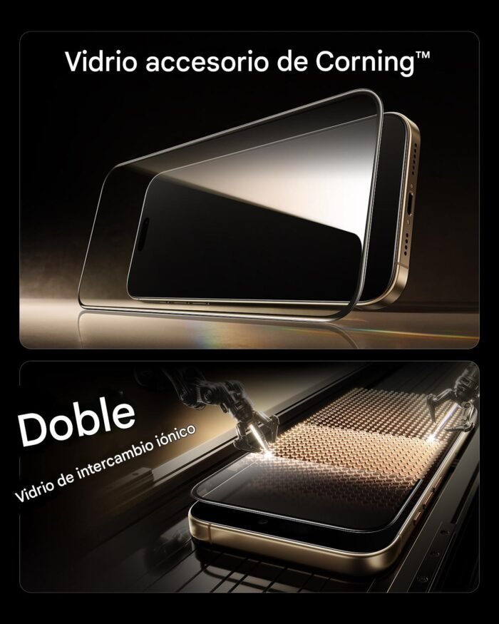 Para iPhone 17 Pro Max - Vidrio Templado Blindado + Instalador - Imagen 3