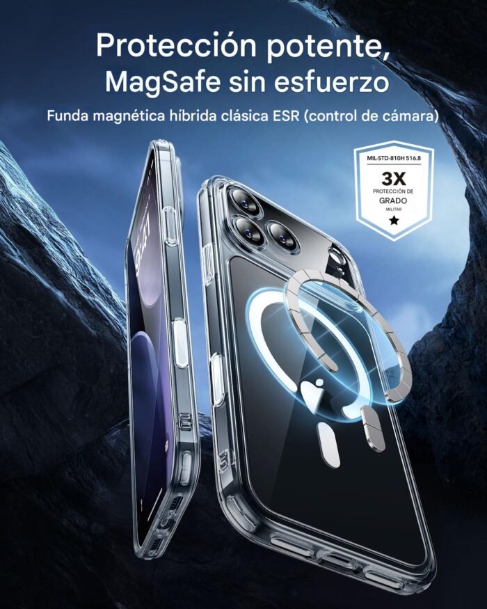 Para iPhone 17 Pro Max - Pack: Carcasa Magsafe + Vidrio Templado - Imagen 3