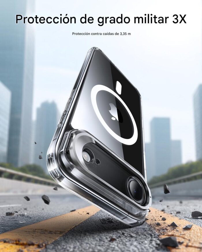 Para iPhone 17 Air - Carcasa Magsafe Con Soporte - Imagen 3