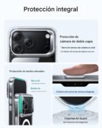 Para iPhone 17 Pro - Carcasa Magsafe Con Soporte - Imagen 4