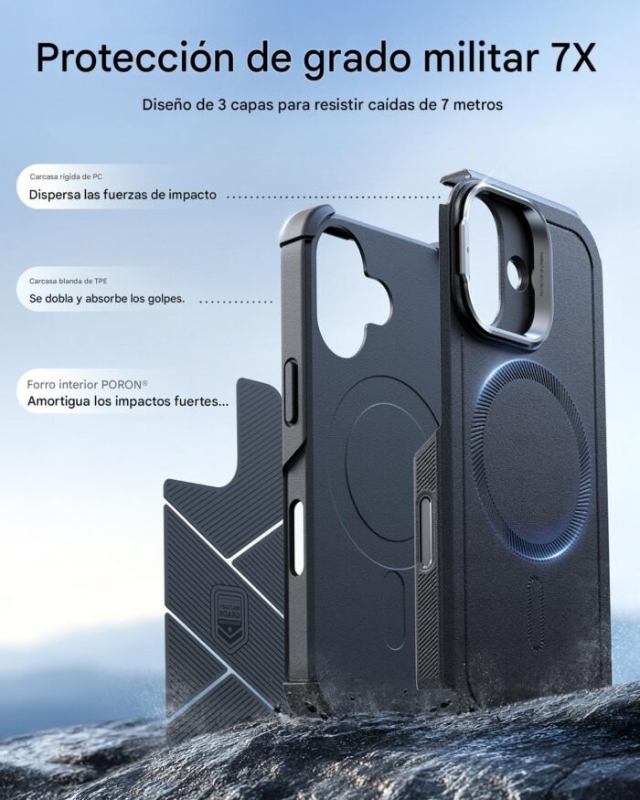 Para iPhone 17 - Carcasa Magsafe Resistente - Imagen 4