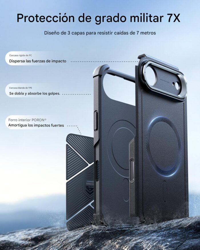 Para iPhone 17 Air - Carcasa Magsafe Resistente - Imagen 4