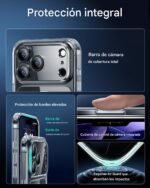 Para iPhone 17 Pro Max - Pack: Carcasa Magsafe + Vidrio Templado - Imagen 4