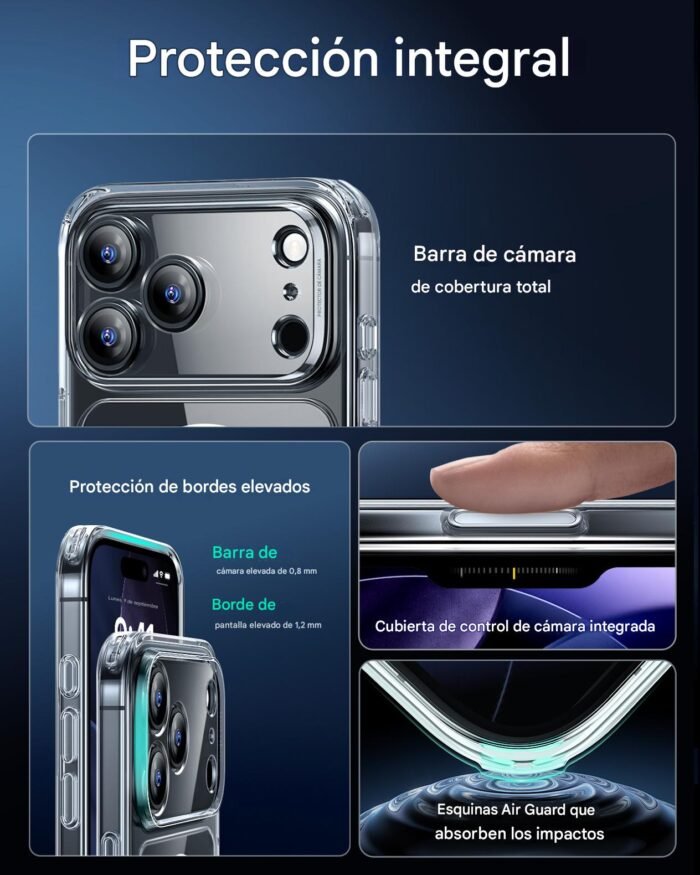Para iPhone 17 Pro Max - Pack: Carcasa Magsafe + Vidrio Templado - Imagen 4