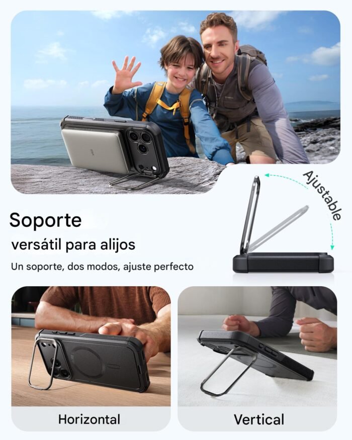 Para iPhone 17 Pro Max - Carcasa Magsafe Resistente - Imagen 5