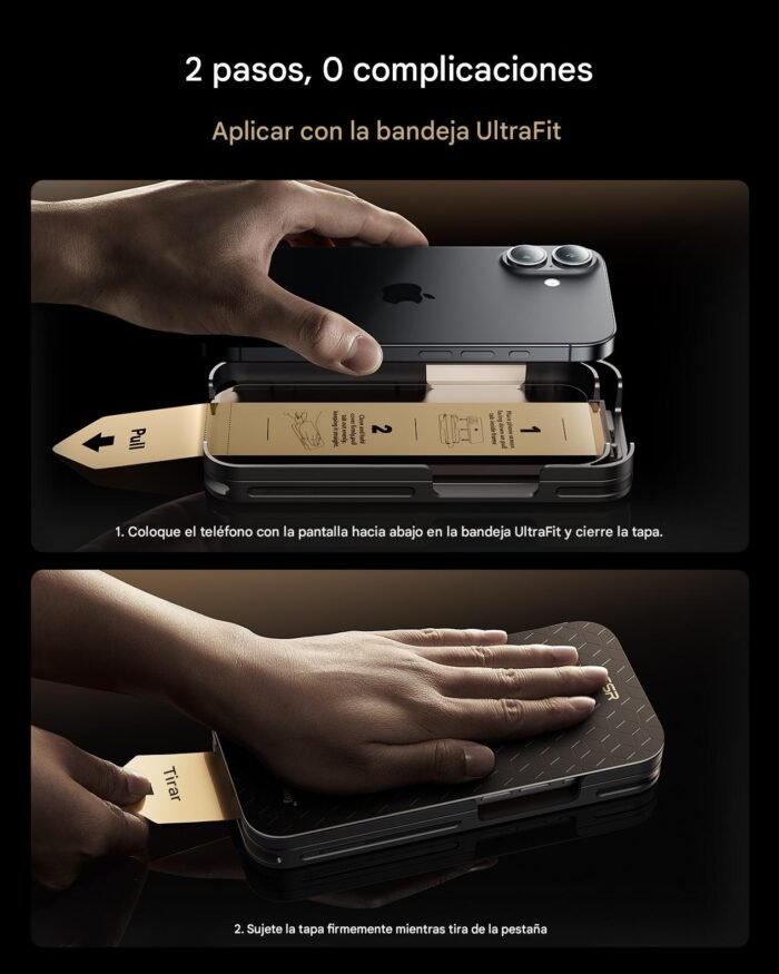 Para iPhone 17 - Vidrio Templado Blindado + Instalador - Imagen 5