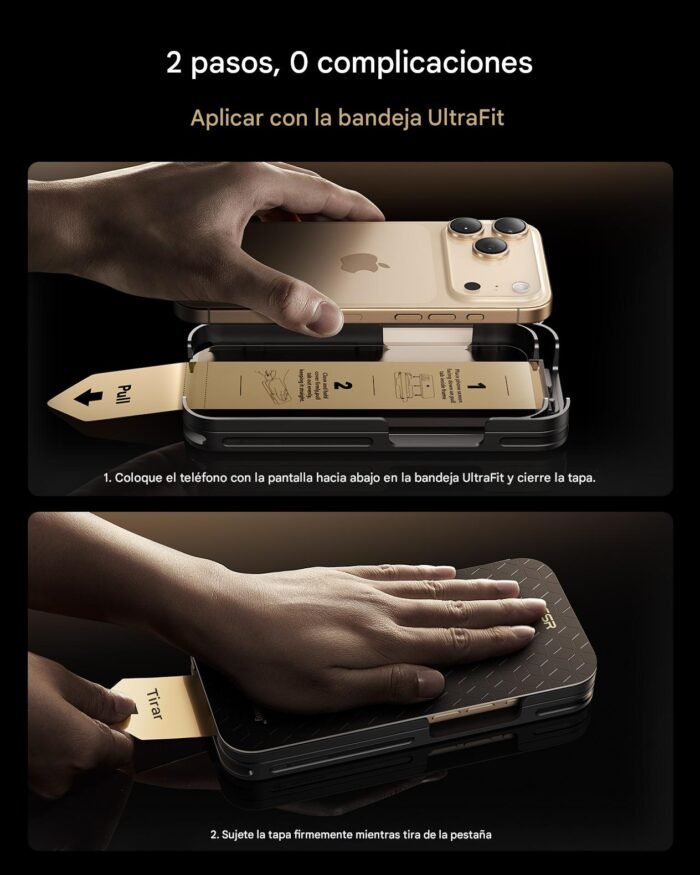 Para iPhone 17 Pro - Vidrio Templado Blindado + Instalador - Imagen 5