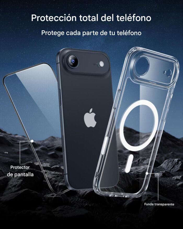 Para iPhone 17 Air - Pack: Carcasa Magsafe + Vidrio Templado - Imagen 6