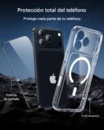 Para iPhone 17 Pro Max - Pack: Carcasa Magsafe + Vidrio Templado - Imagen 6