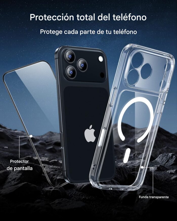 Para iPhone 17 Pro Max - Pack: Carcasa Magsafe + Vidrio Templado - Imagen 6