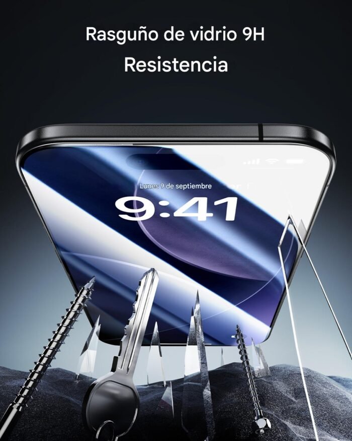 Para iPhone 17 Air - Vidrio Templado Blindado + Instalador - Imagen 7