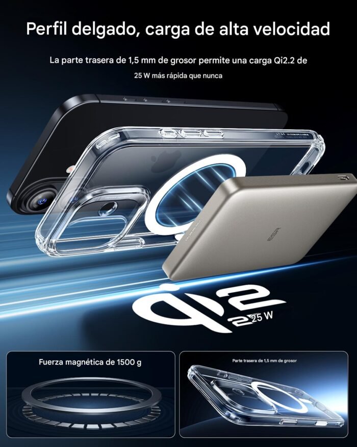 Para iPhone 17 - Pack: Carcasa Magsafe + Vidrio Templado - Imagen 7