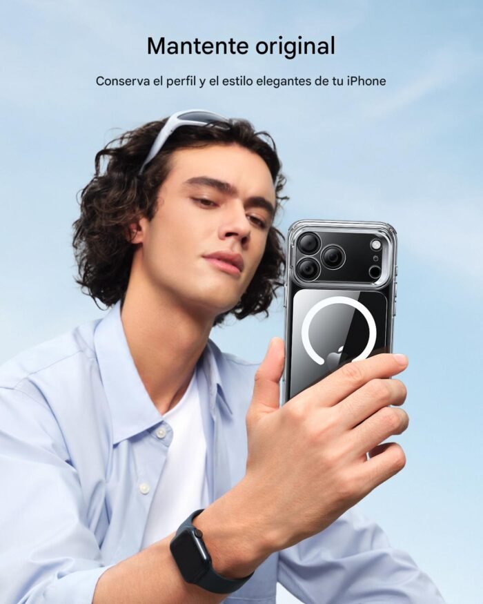 Para iPhone 17 Pro Max - Carcasa Magsafe Con Soporte - Imagen 8
