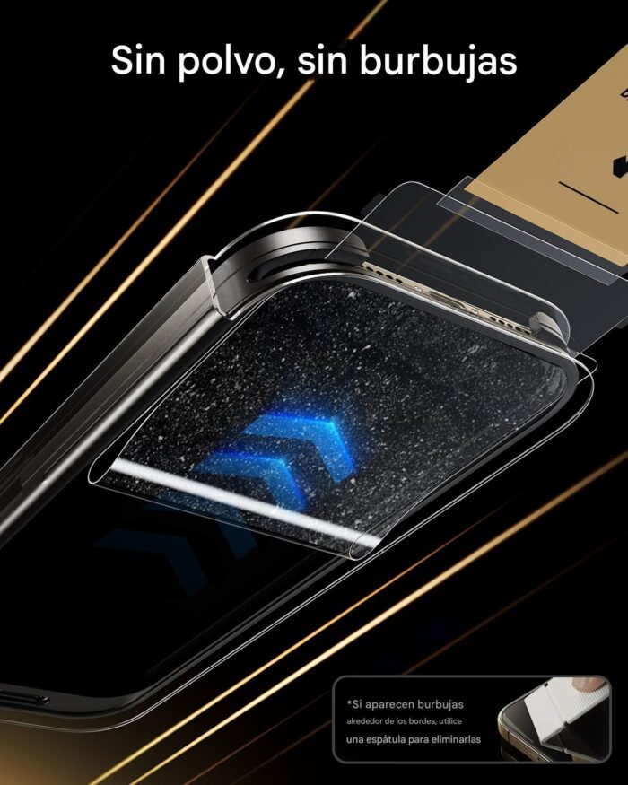 Para iPhone 17 Pro - Vidrio Templado Blindado + Instalador - Imagen 8