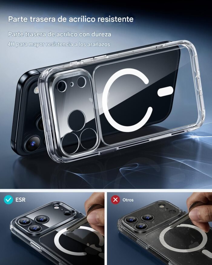 Para iPhone 17 Pro Max - Pack: Carcasa Magsafe + Vidrio Templado - Imagen 8