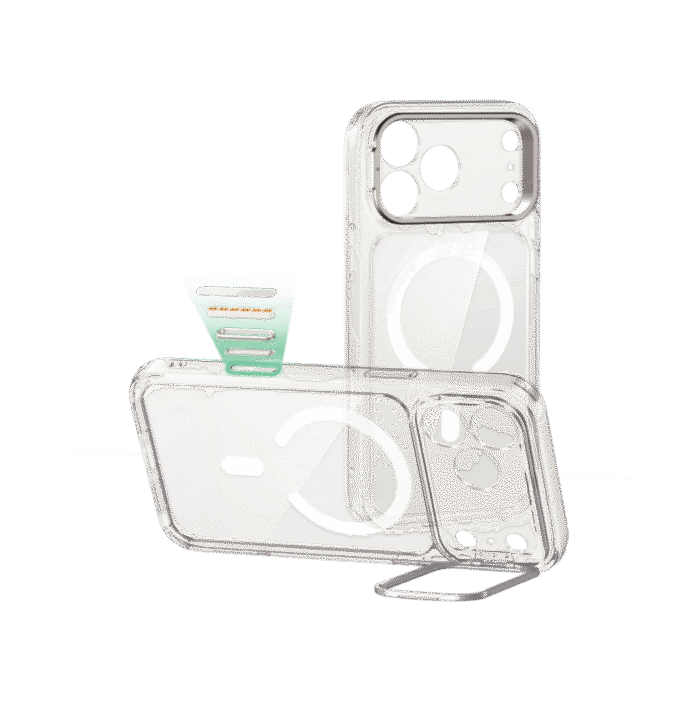 Para iPhone 17 Pro Max - Carcasa Magsafe Con Soporte - Imagen 9