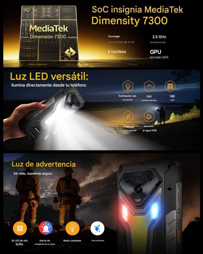 ULEFONE Armor 34 Pro - Imagen 5