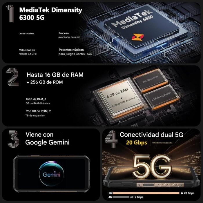 ULEFONE Armor X16 Pro - Imagen 9
