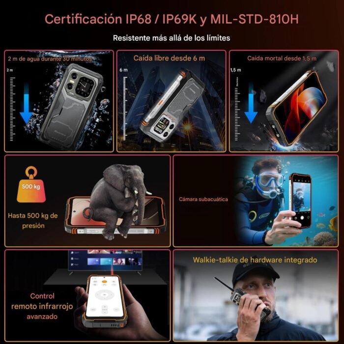 Blackview XPLORE 1 - Walkie Talkie - Imagen 5