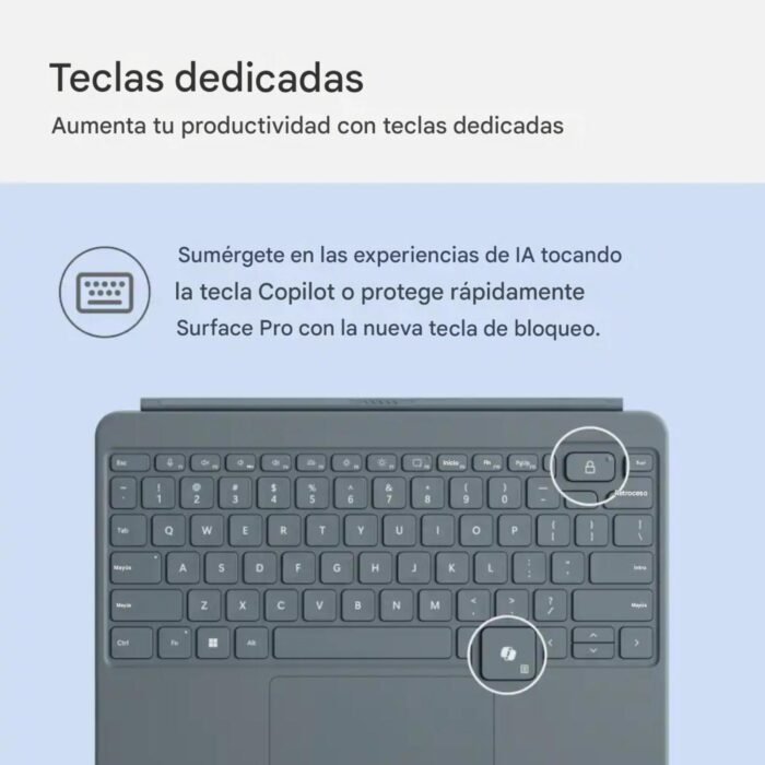 Pack Surface Pro 12 (Snapdragon 16GB 512GB) Teclado + Lápiz - Imagen 6