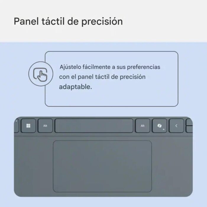 Pack Teclado Surface Pro 12 + Slim Pen 2 Copilot Alcantara - Imagen 8