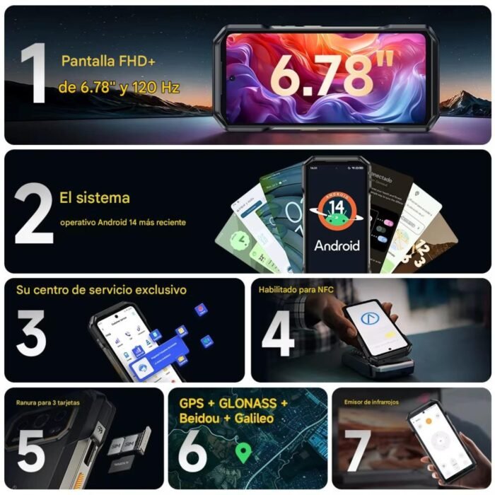 Ulefone Armor 27T | Térmica FLIR, Visión Nocturna y 10600mAh - Imagen 8