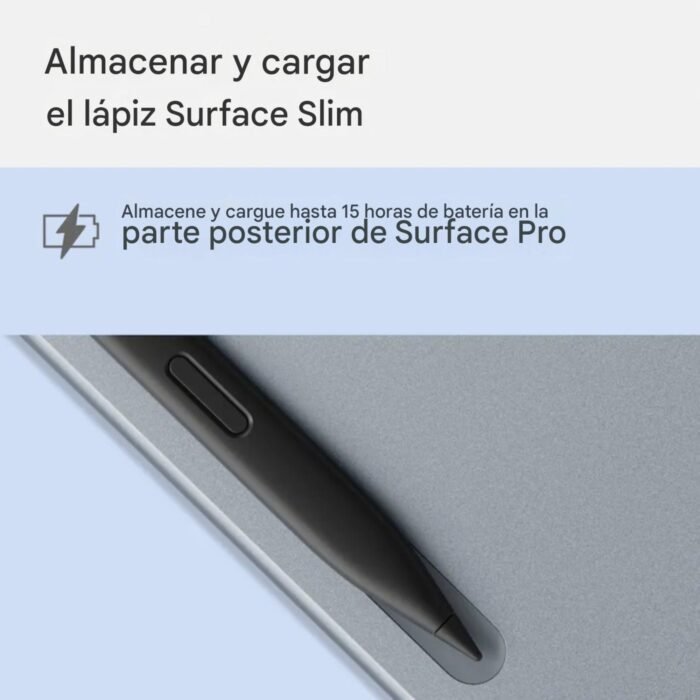 Pack Teclado Surface Pro 12 + Slim Pen 2 Copilot Alcantara - Imagen 9