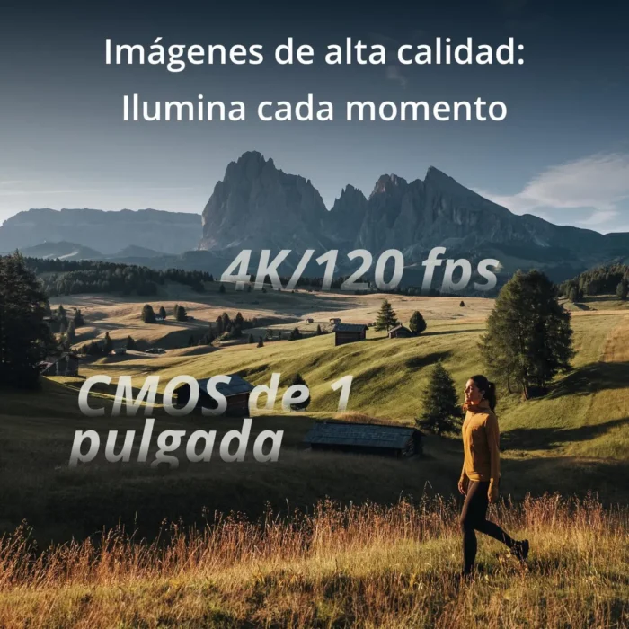 DJI Osmo Pocket 3 Creator Combo | Camara 4K 120fps con Mic 2 - Imagen 2