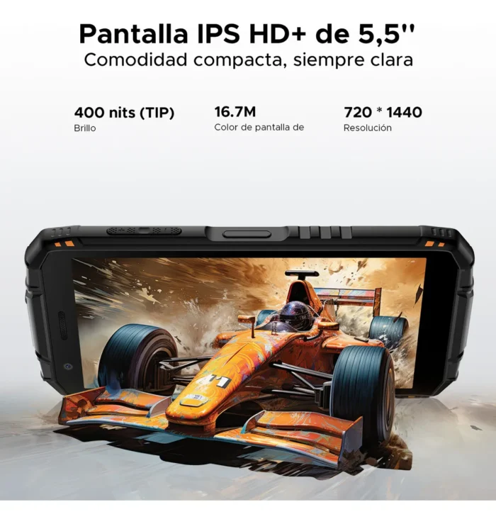 DOOGEE Fire 3 Rugerizado 5.5" Android 15 8.350mAh Compacto - Imagen 3