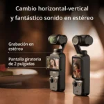 DJI Osmo Pocket 3 Creator Combo | Camara 4K 120fps con Mic 2 - Imagen 4