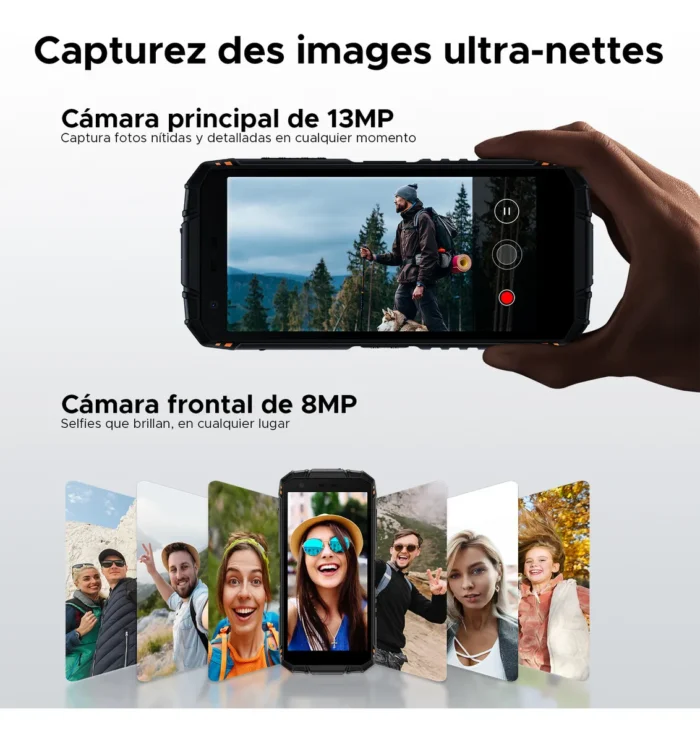 DOOGEE Fire 3 Rugerizado 5.5" Android 15 8.350mAh Compacto - Imagen 6