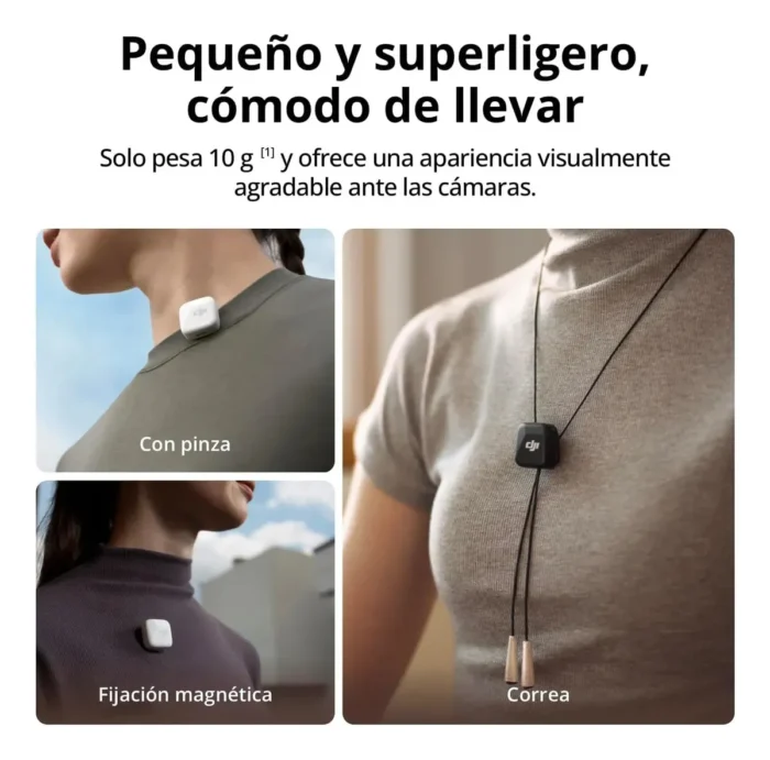 DJI Mic Mini (1 TX + 1 RX) | 1 Microfono y Base de Carga - Imagen 8