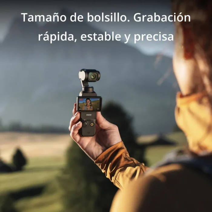 DJI Osmo Pocket 3 Creator Combo | Camara 4K 120fps con Mic 2 - Imagen 9