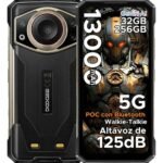DOOGEE Fire 7 Ultra 5G Intercomunicador POC Altavoz 125dB