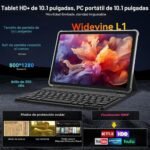 Tablet CWHT G16 - Android 15 Kit Teclado Mouse Lápiz Funda - Imagen 2