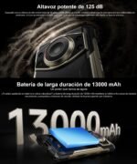 DOOGEE Fire 7 Ultra 5G Intercomunicador POC Altavoz 125dB - Imagen 5