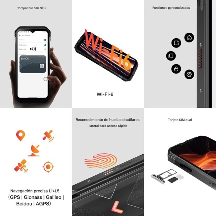 DOOGEE V Max Plus - Batería Monstruo Dura Días Uso Extremo - Imagen 8