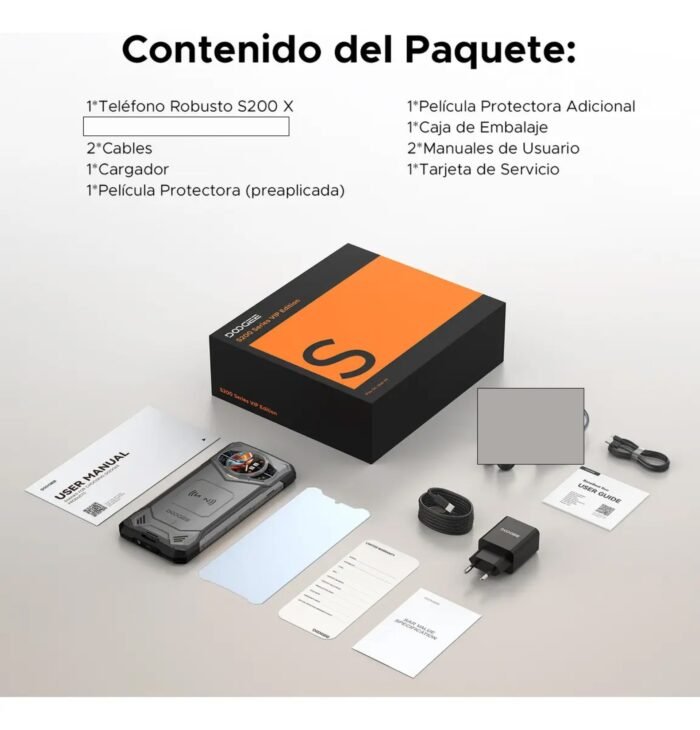 DOOGEE S200X 5G Rugerizado 48GB RAM 512GB Android 16 DualSIM - Imagen 10