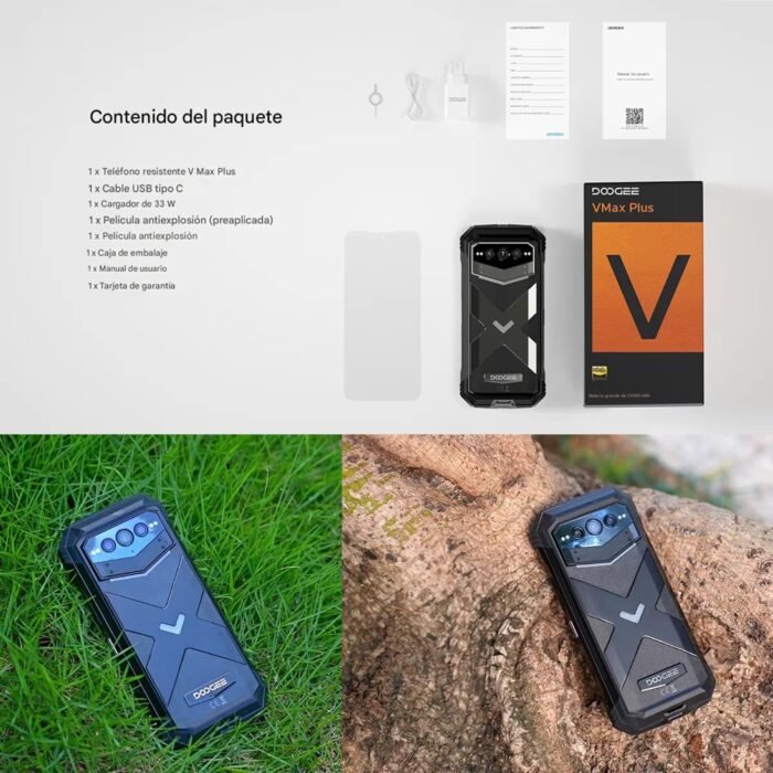 DOOGEE V Max Plus - Batería Monstruo Dura Días Uso Extremo - Imagen 10