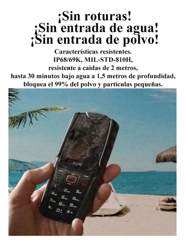 AGM M6 - Celular Básico Rugerizado - Imagen 5