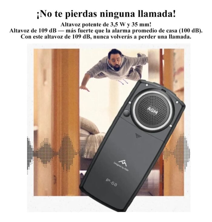 AGM M6 - Celular Básico Rugerizado - Imagen 7