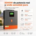 Inversor Solar Híbrido PowMr 3000W 24V - Imagen 2