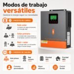 Inversor Solar Híbrido PowMr 1500W 24V - Imagen 3